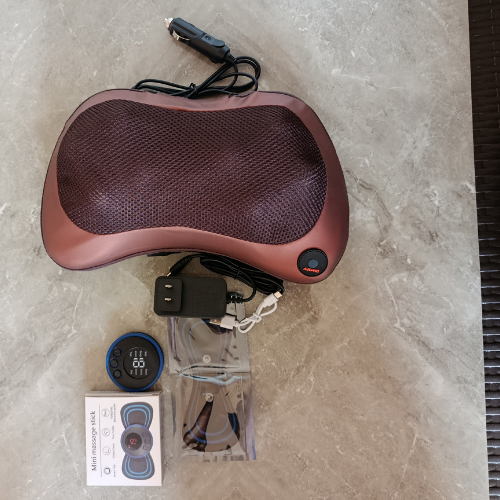 🧘♀️💆♂️ Combo Descanso – Almohada Masajeadora + Masajeador Mariposa ✨