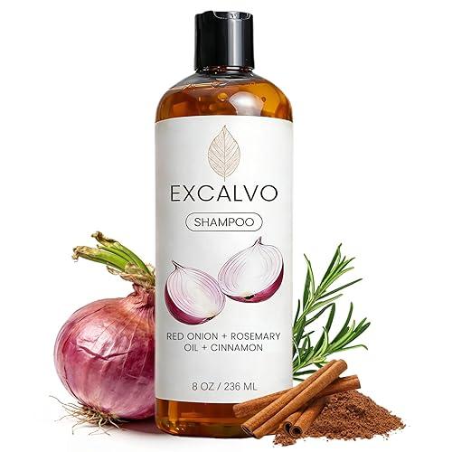 SHAMPOO EXCALVO - CON FORMULA NATURAL PARA REDUCIR CAÍDA Y AUMENTAR CRECIMIENTO