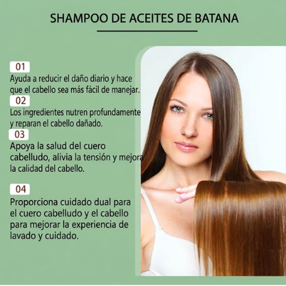 PACK BATANA: SHAMPOO + ACEITE DE BATANA