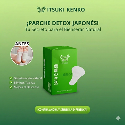 PARCHE DESINTOXICANTE/ ITSUKI KENKO PODEROSO DETOX