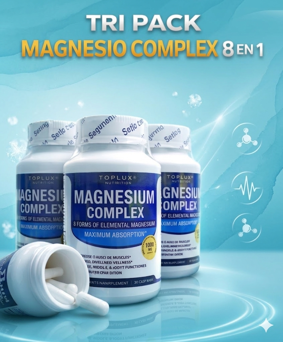 TRI PACK MAGNESIO COMPLEX 8 EN 1
