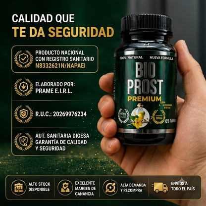 ✅ Bio Prost Nacional (Con Registro Sanitario DIGESA)