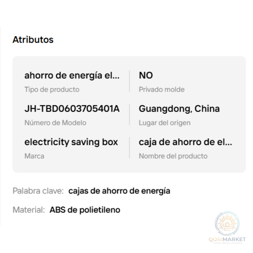 Ahorrador de energía eléctrica para el hogar