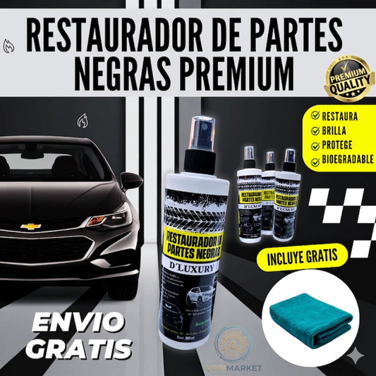 RESTAURADOR DE PARTES NEGRAS - D’LUXURY