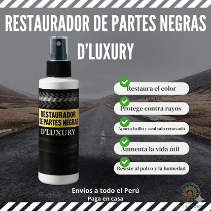 RESTAURADOR DE PARTES NEGRAS - D’LUXURY
