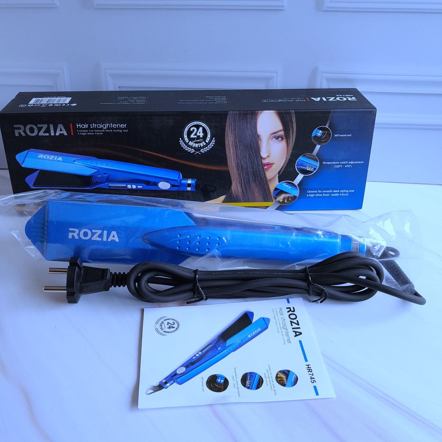 PLANCHA ROZIA PROFESIONAL