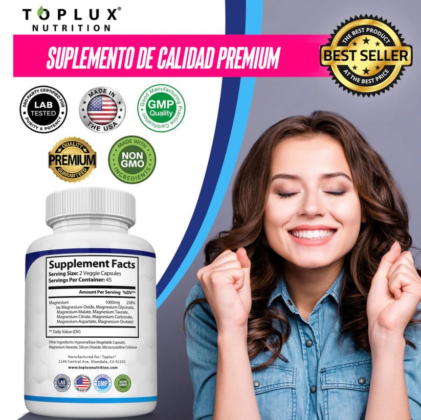 TRI PACK MAGNESIO COMPLEX 8 EN 1