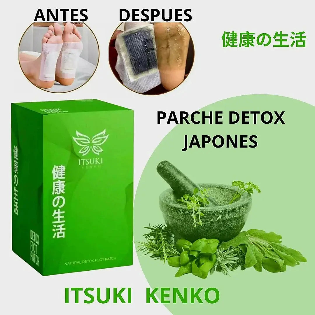 PARCHE DESINTOXICANTE/ ITSUKI KENKO PODEROSO DETOX