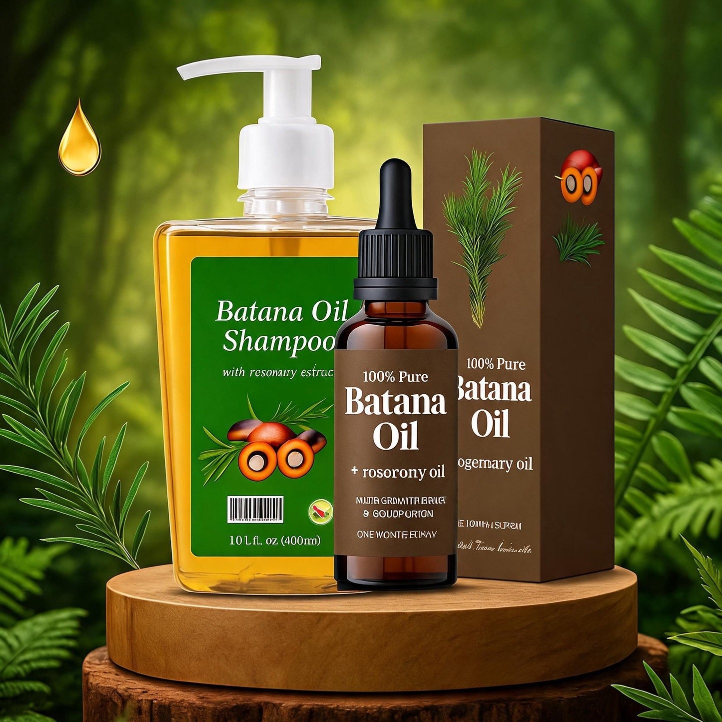 PACK BATANA: SHAMPOO + ACEITE DE BATANA